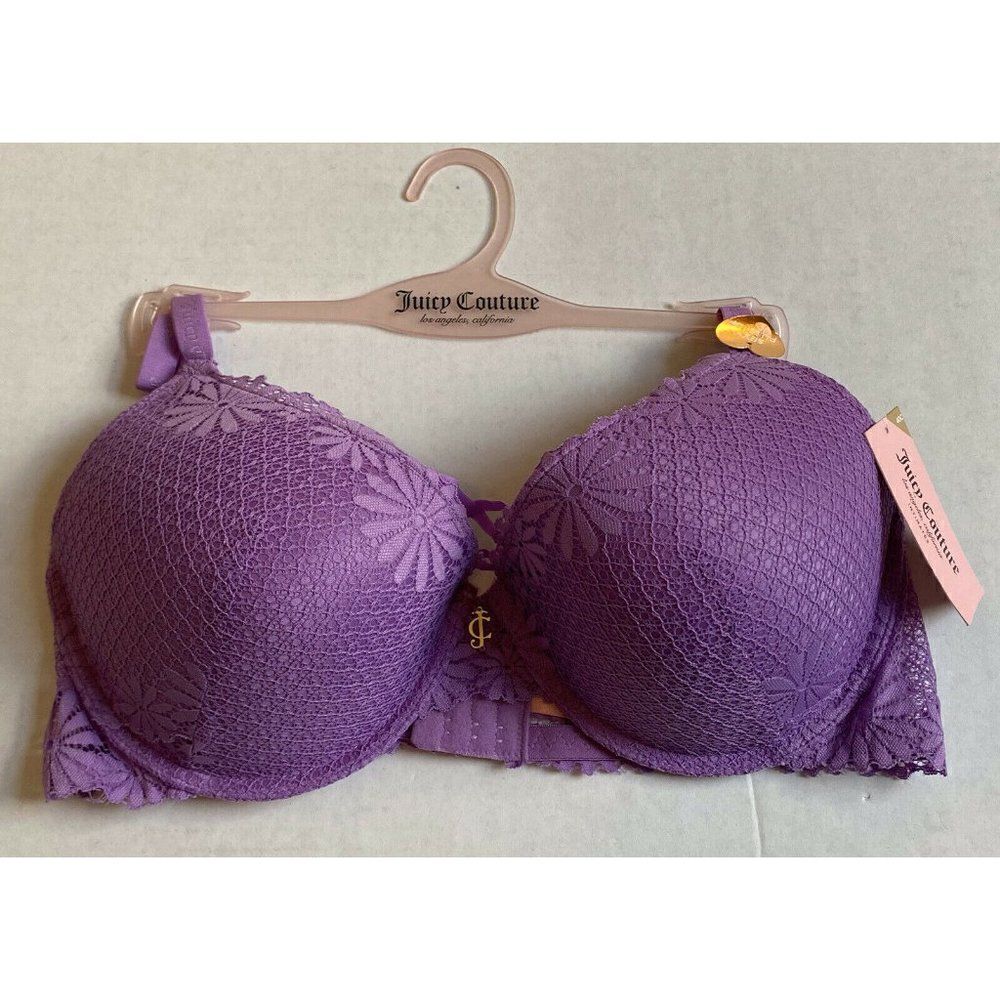 Juicy Couture Sexy Push Up Bra 40C Grape Soda